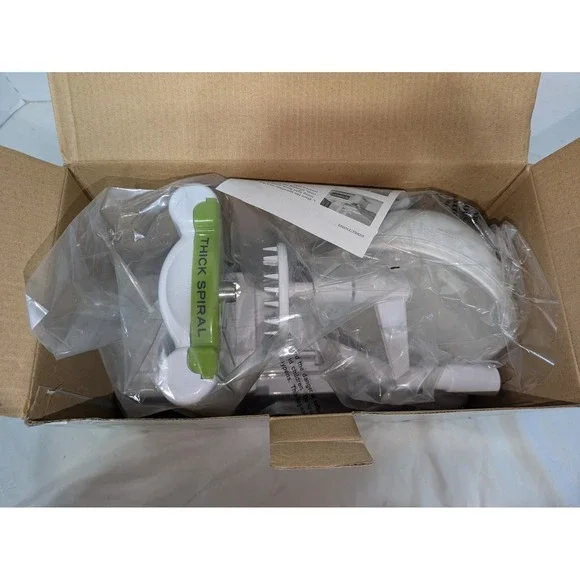 NIB Food‎ Network Vegetable Spiralizer 8-Piece Tabletop Kitchen Gadget Appliance - Picture 8 of 10